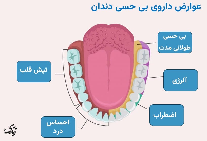 بررسی عوارض داروی بی حسی دندان